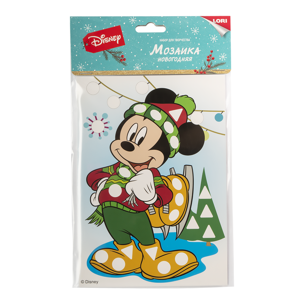 Кмд-040 Новогодняя мозаика Disney "Микки Маус"