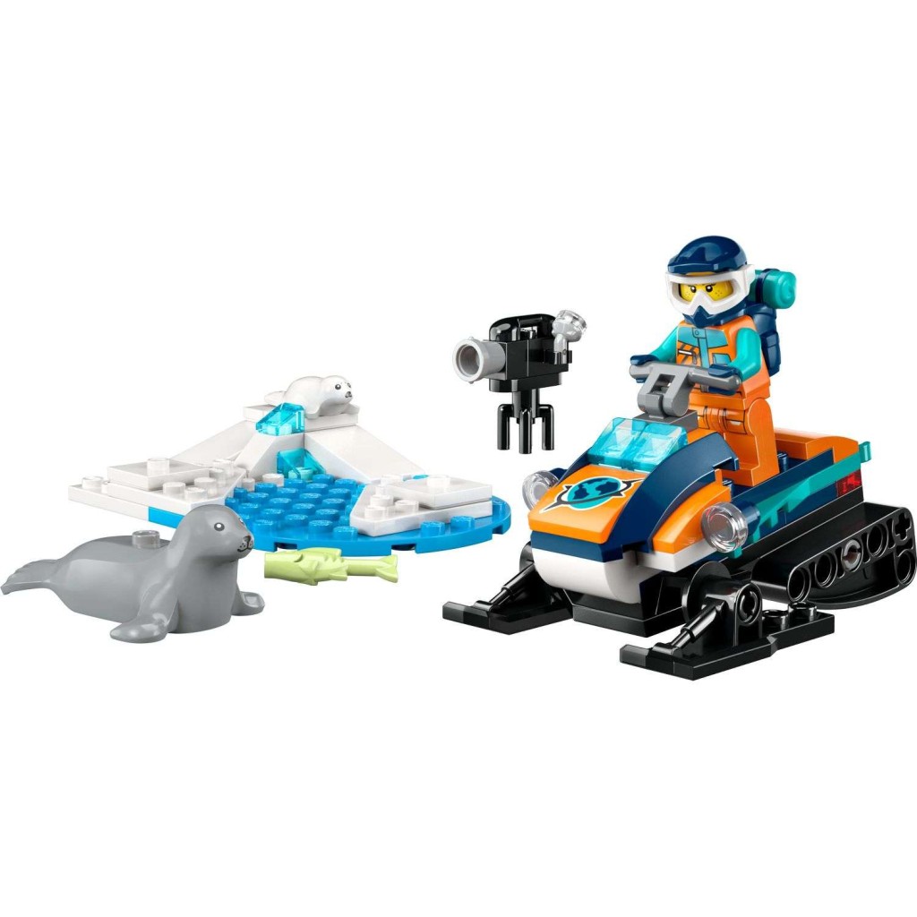 Игрушка Конструктор LEGO® City Exploration Arctic Explorer Snowmobile 60376