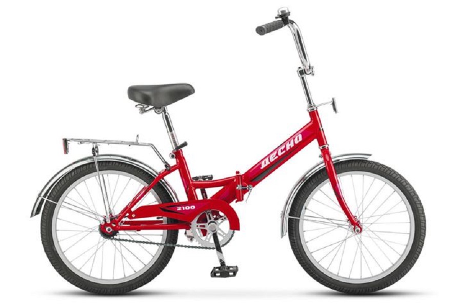 Велосипед складной Stels Десна-2100 20" Z010, 13" Красный
