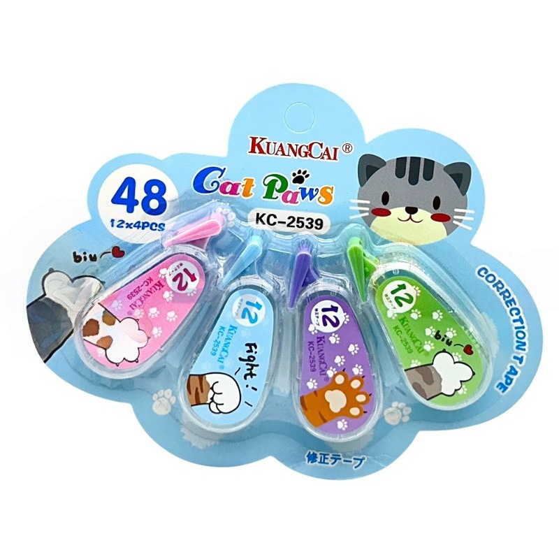 Набор из 4-х корректоров Лапка