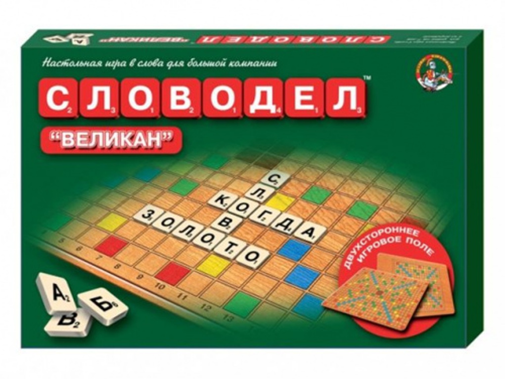 Игра настольная "Словодел Великан" №01078