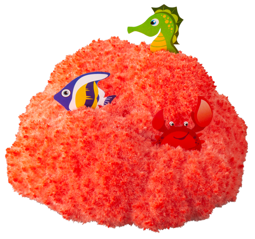 Крк-001 Выращивание кристаллов.Кораллы "Красный коралл"