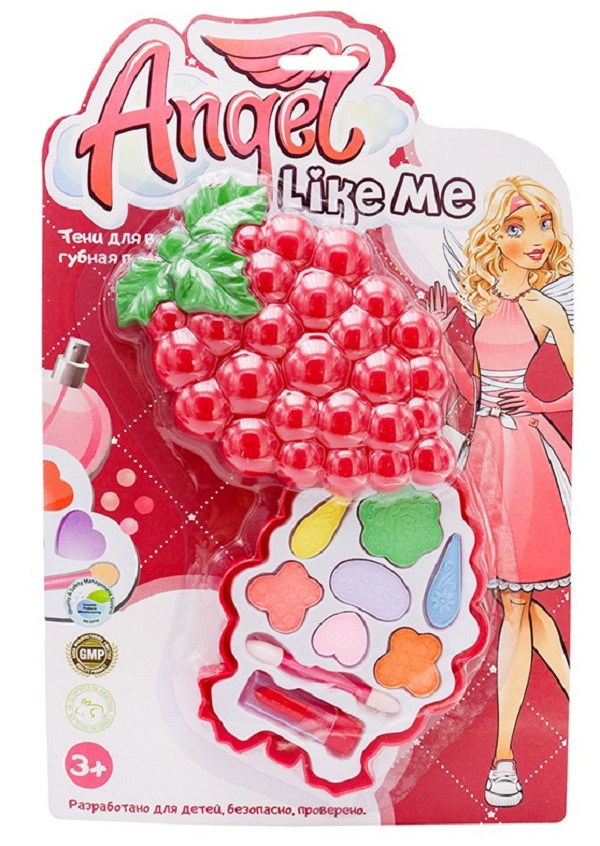 Набор детской декоративной косметики Angel like Me  "Ягода", ALMe004/02, 95 гр