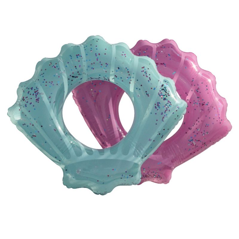 Круг для плавания ракушка 90см