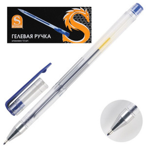Ручка гелевая SPONSOR, 0,5мм, синяя (SGP01/BU/SPEC) (C19812)