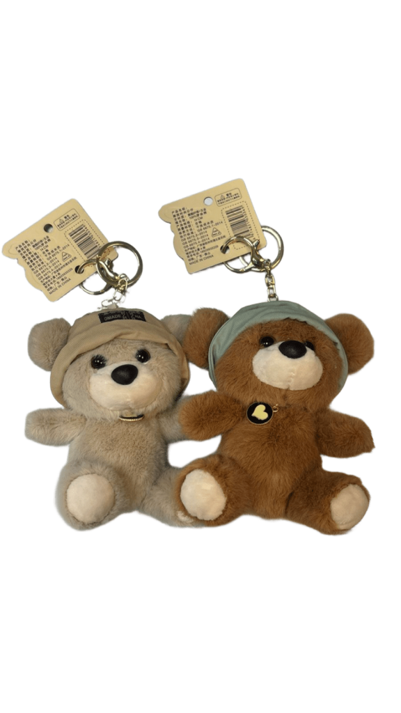 Брелок мишка в панаме