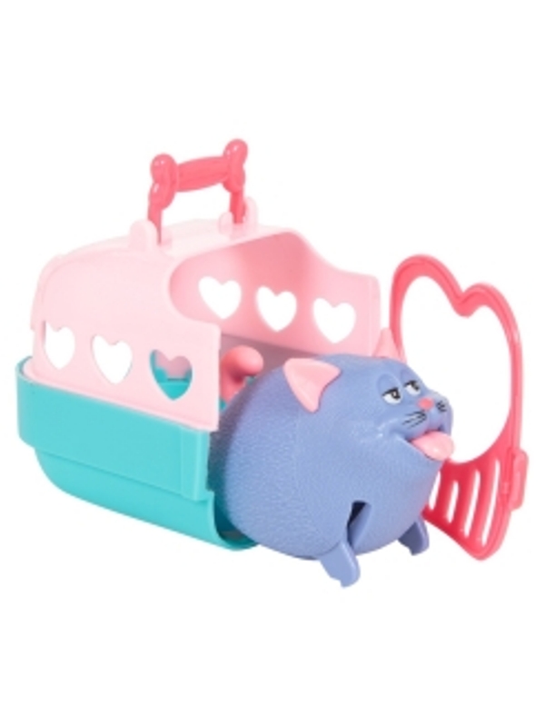Заводная игрушка "Кошечка" в переноске, дисплей 6шт.29*11*22