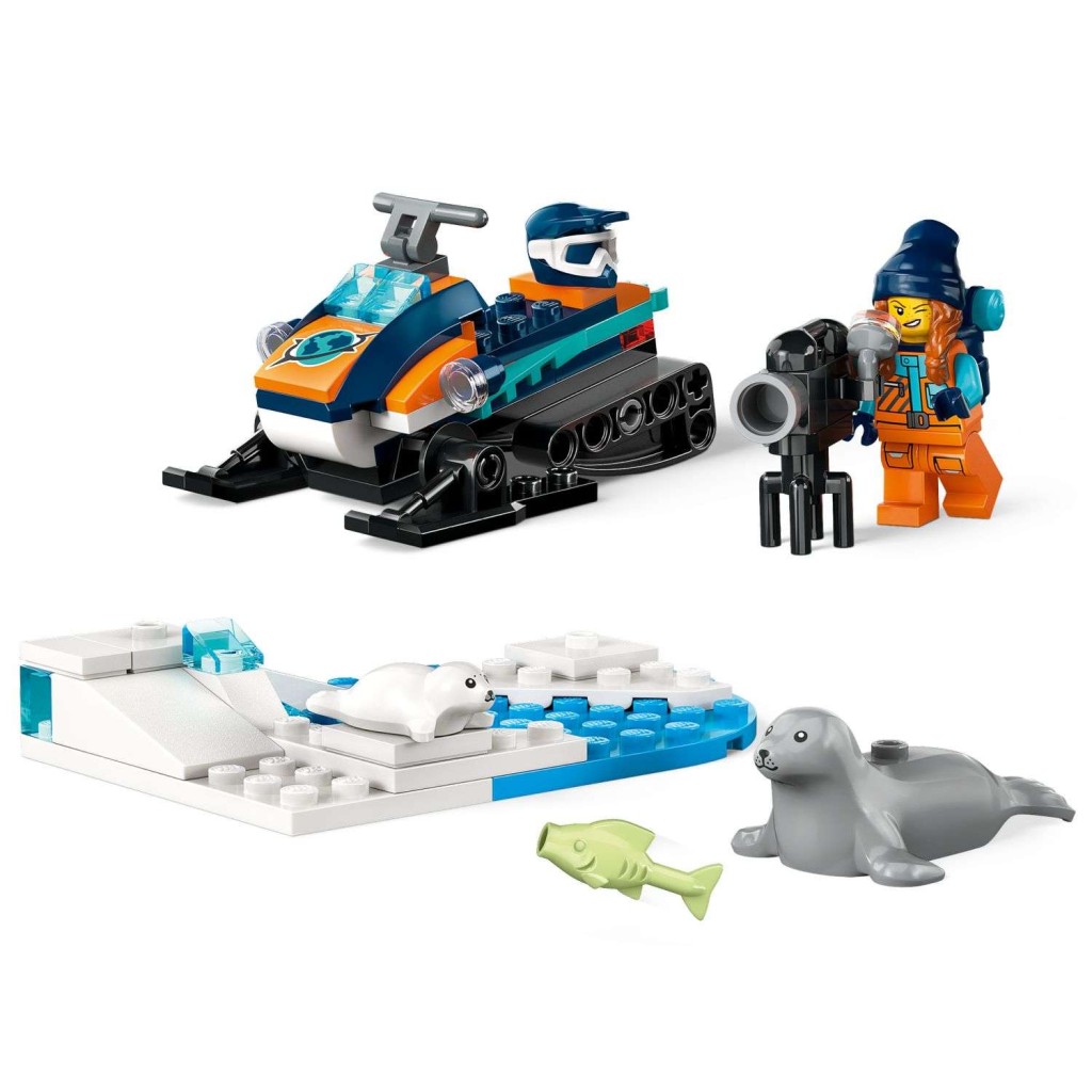 Игрушка Конструктор LEGO® City Exploration Arctic Explorer Snowmobile 60376