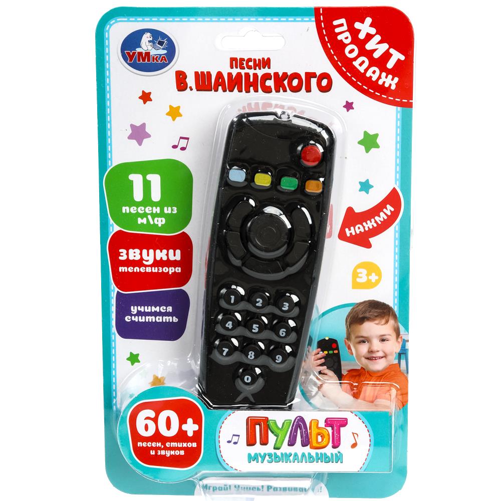 Пульт обучающий 60 песен, стихов и звуков на блист. Умка в кор.120шт