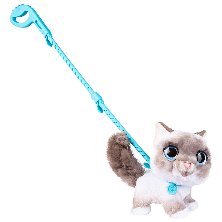 Фурриал Френдс. Интер. игрушка Кошка на поводке 22 см. FurReal Friends