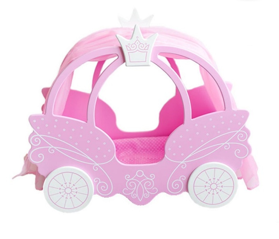 Игрушка детская кровать из коллекции «Shining Crown». Цвет розовое облако.