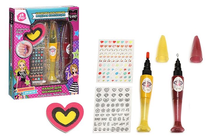Набор детской декоративной косметики (набор для маникюра), ТМ LapulliKids