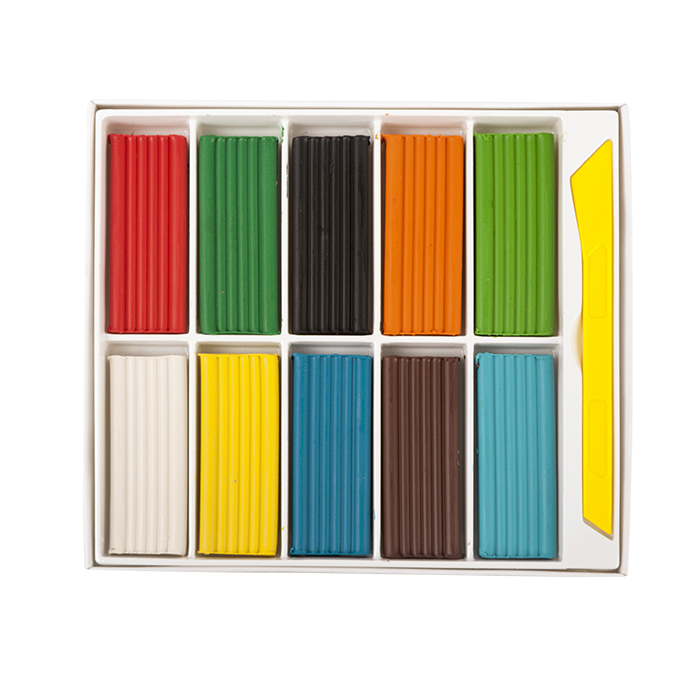 Пластилин КАЛЯКА-МАЛЯКА, 10 цв., 150,00 г, стек (20) (ПКМ10-П) (105289)