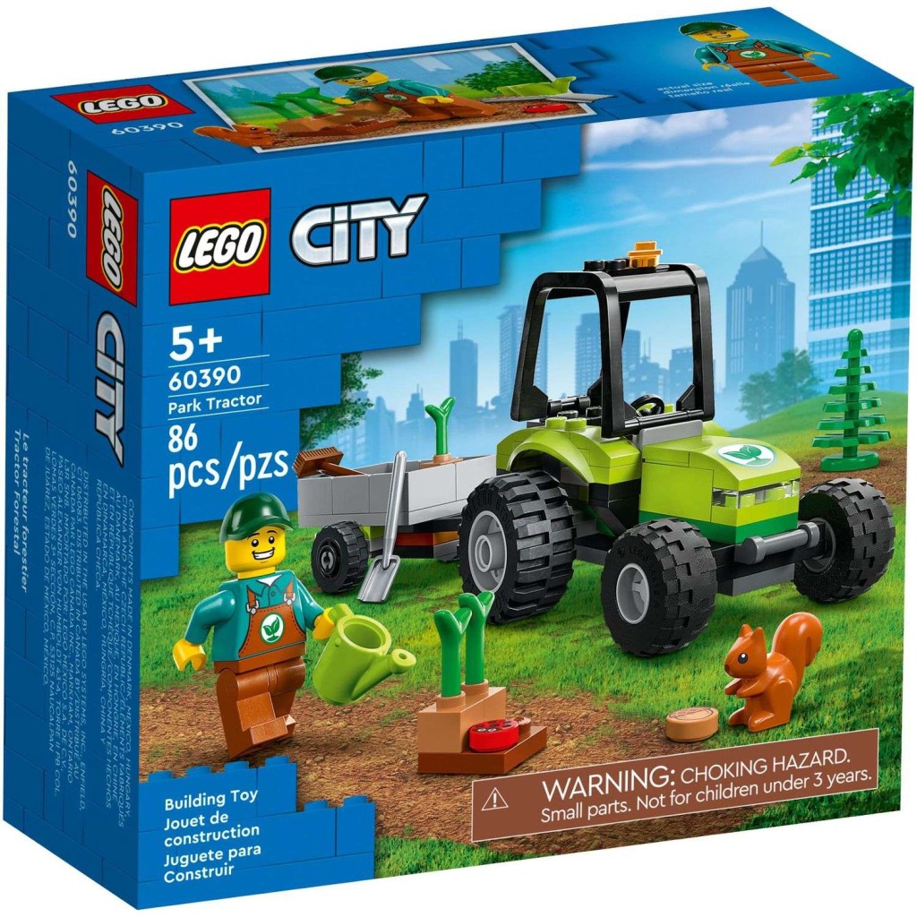 Игрушка  Конструктор LEGO City Трактор в парке 60390