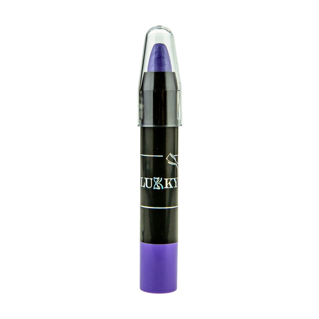 Lukky Girl Pearl тени карандаш c перламутровым эффектом, цвет фиолетовый, 3, 5 гр, блистер (10317120