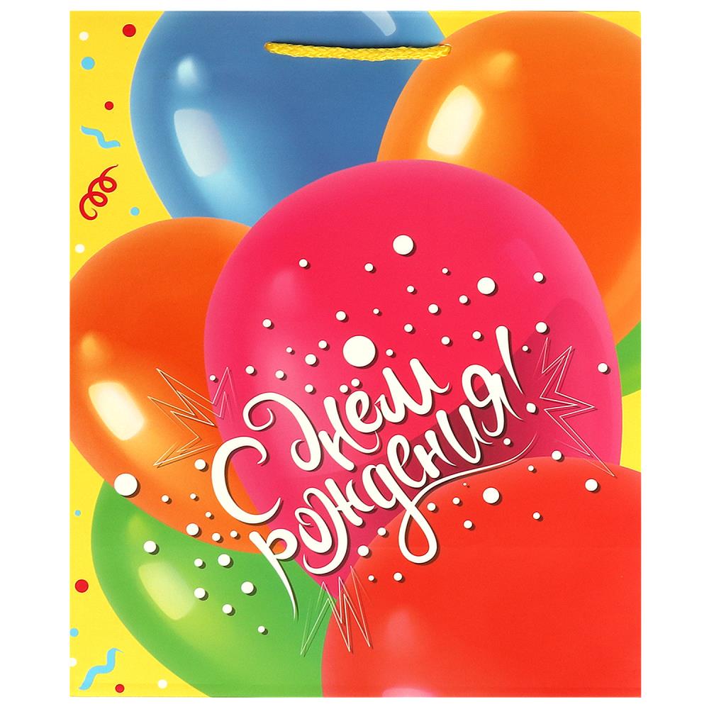 Пакет подарочный МАТОВЫЙ l, 26*32*14 см ЧУДО ПРАЗДНИК в кор.24*12шт